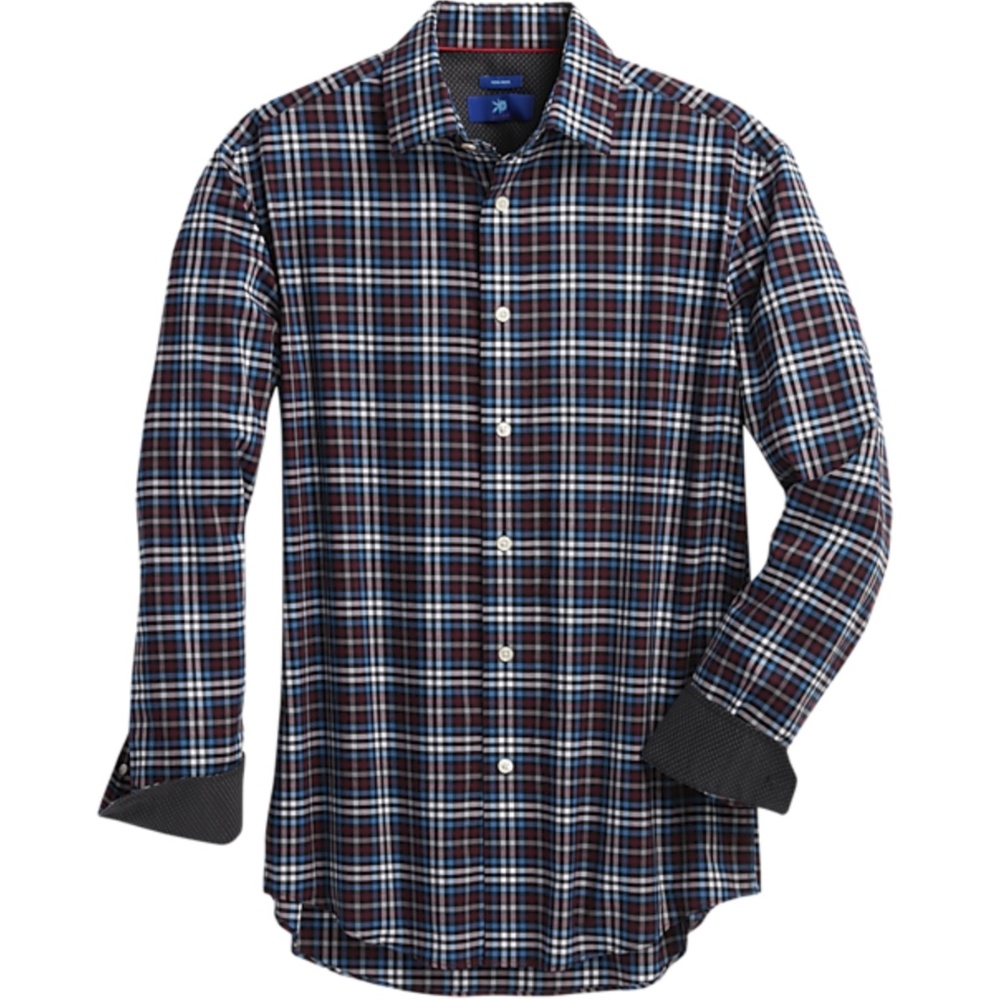 Egara 🥃 Rich Burgundy 🤩Modern Fit Non-iron Shirt